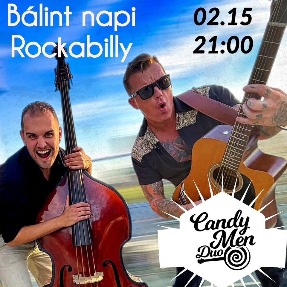 Bálint-napi Rockabilly a CandyMen Duo-val