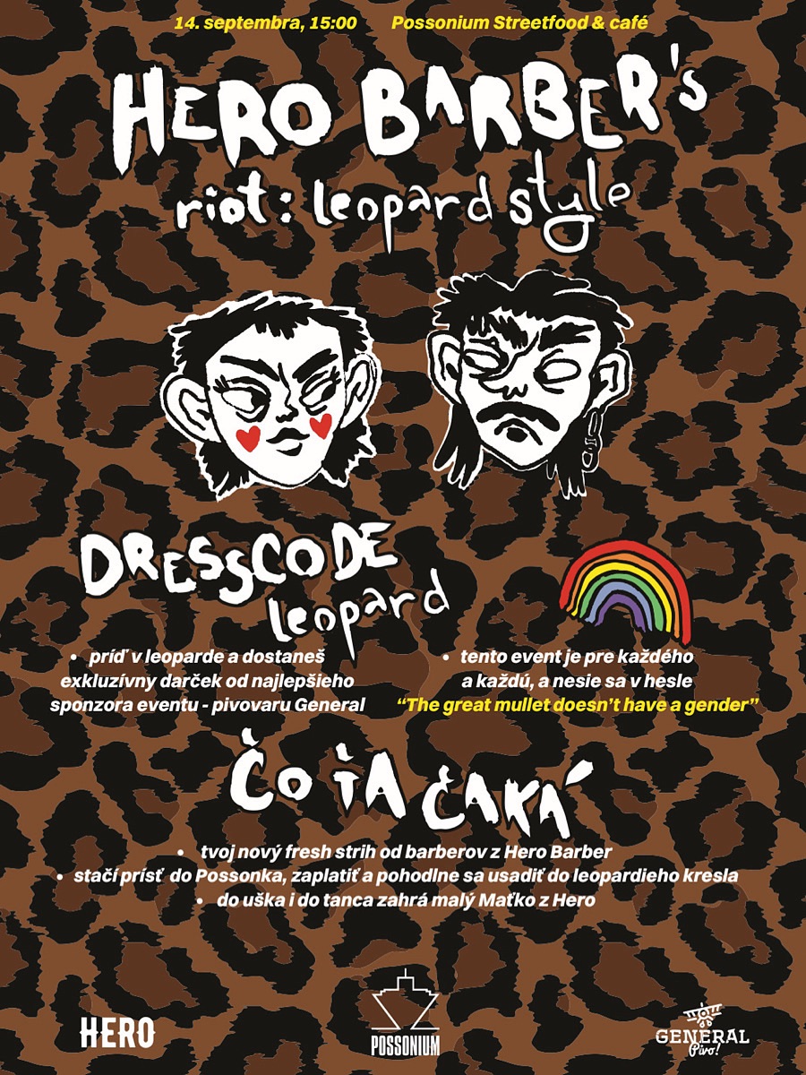 Hero Barber’s RIOT: leopard style