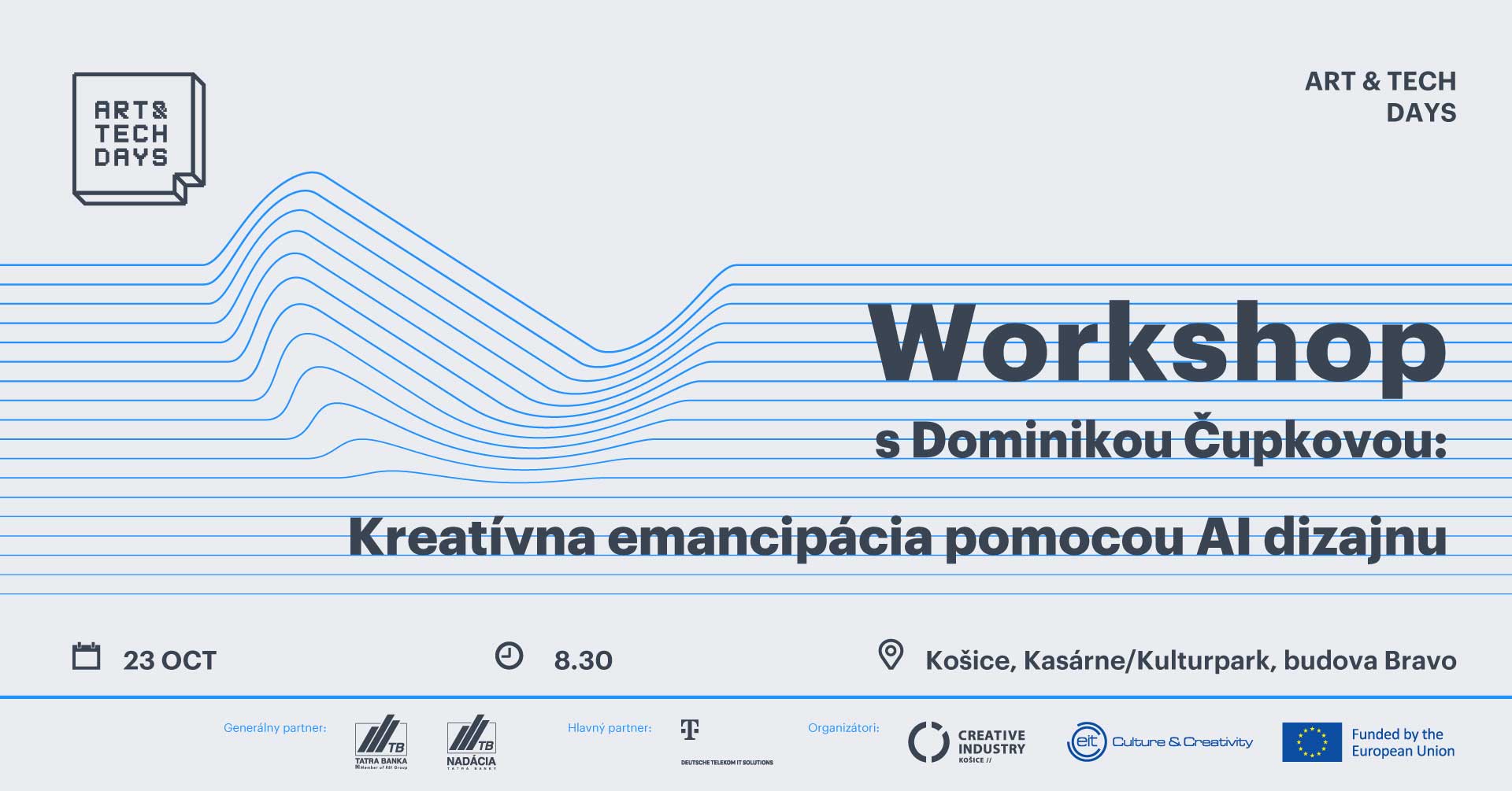 Workshop - Dominika Čupková: Kreatívna emancipácia pomocou AI a dizajnu