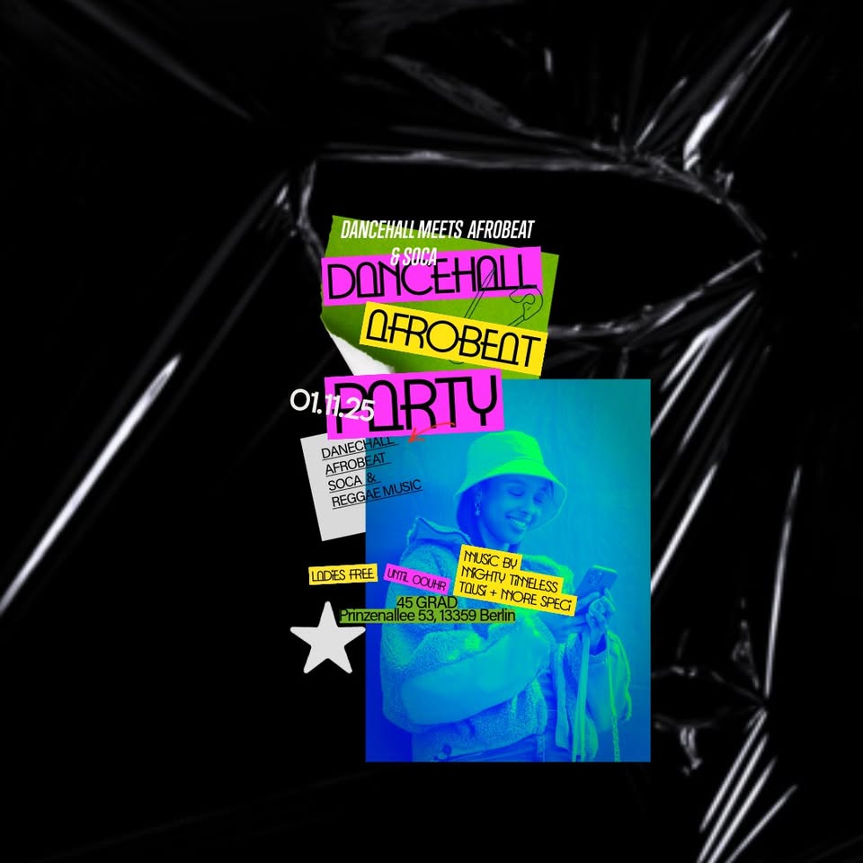 DANCEHALL REGGAE MEETS AFROBEAT AMAPIANO & URBAN