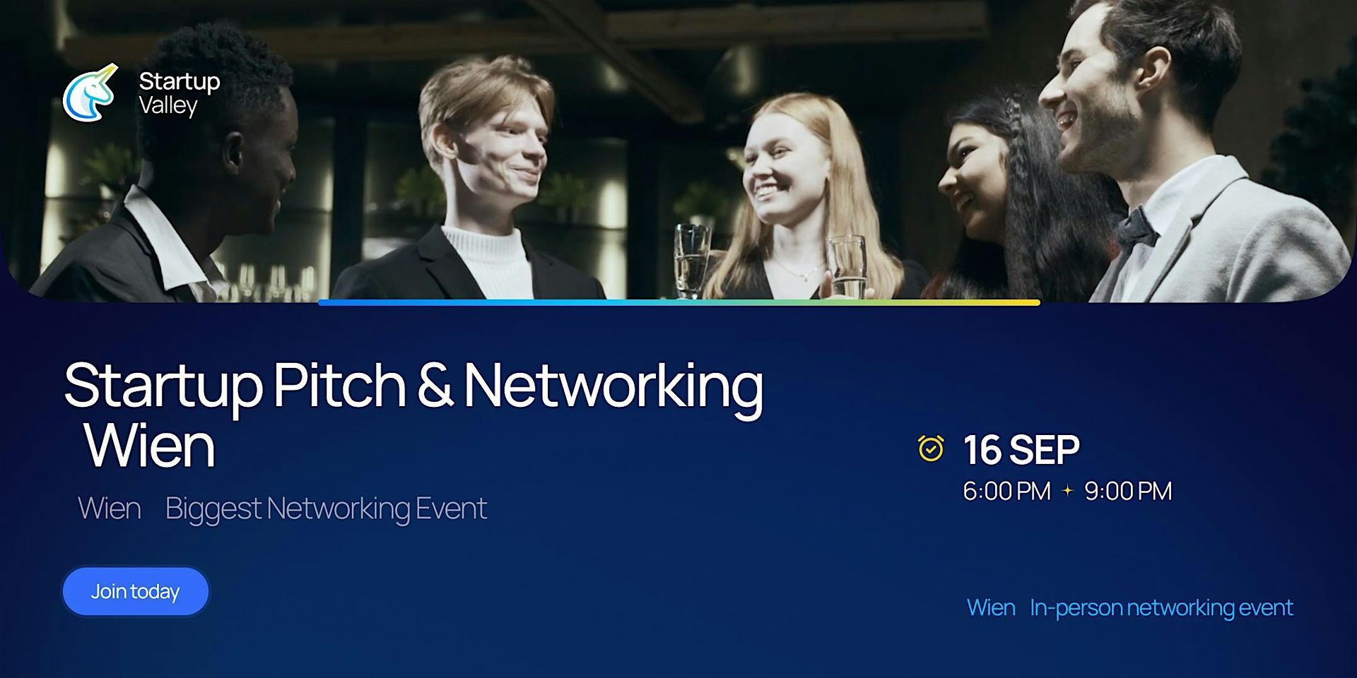 Startup‑Pitch & Networking Wien