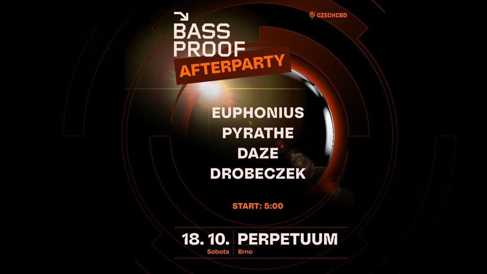 Bassproof  Afterparty - club Perpetuum - 18.10.2025
