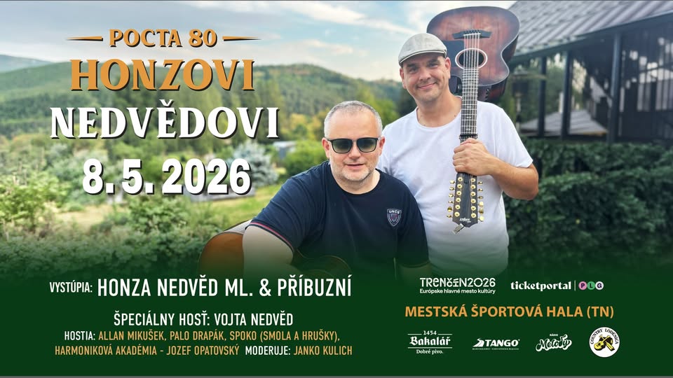 POCTA 80 - Honzovi Nedvědovi, Mestská športová hala Trenčín
