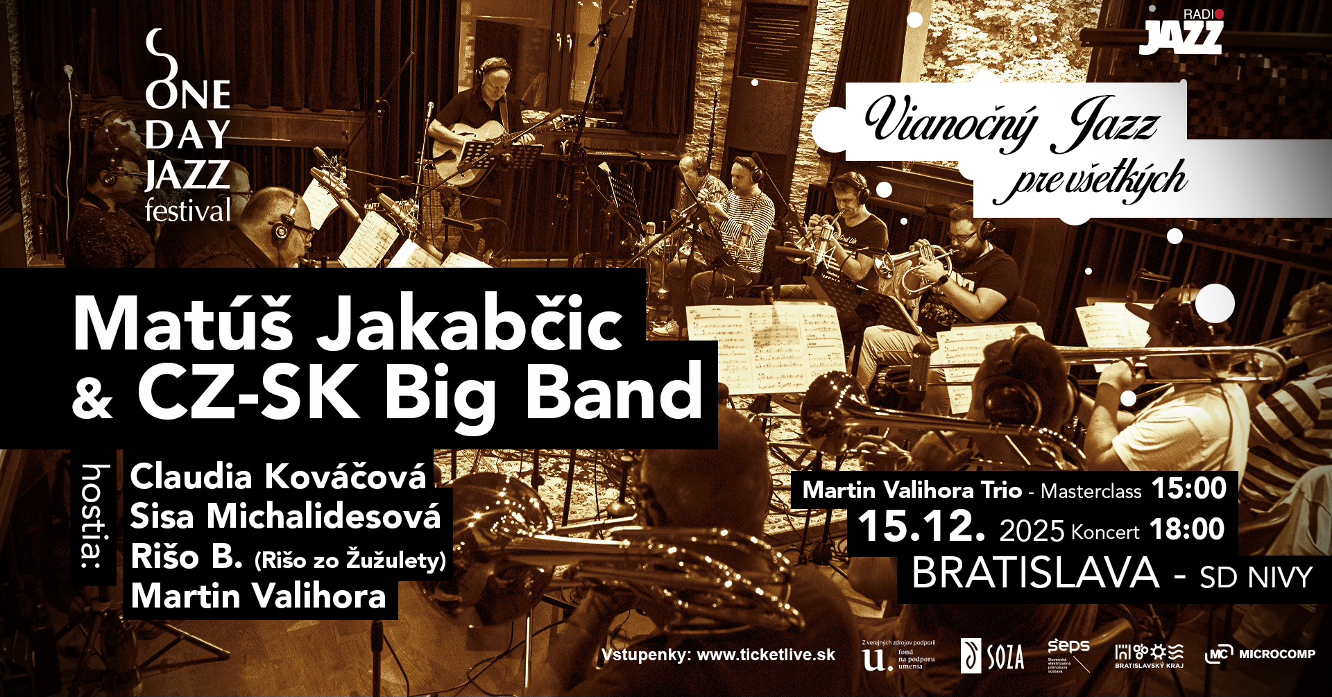 Matúš Jakabčic & CZ-SK Big Band | One Day Jazz Festival