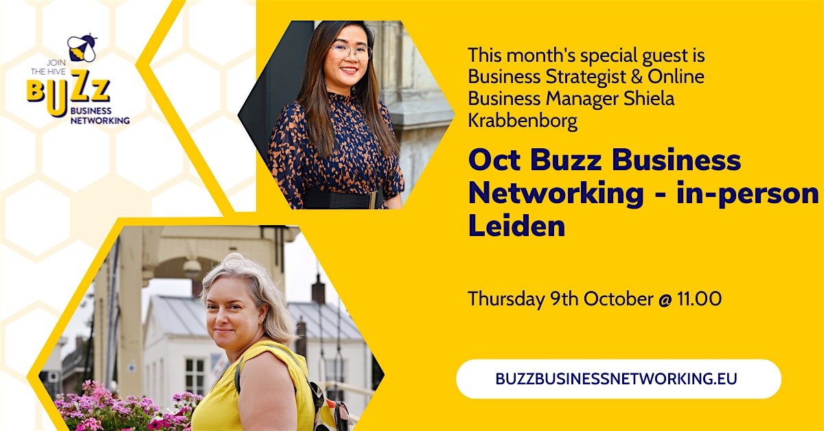 Oct 2025 Buzz Business Networking Meet Up – Leiden