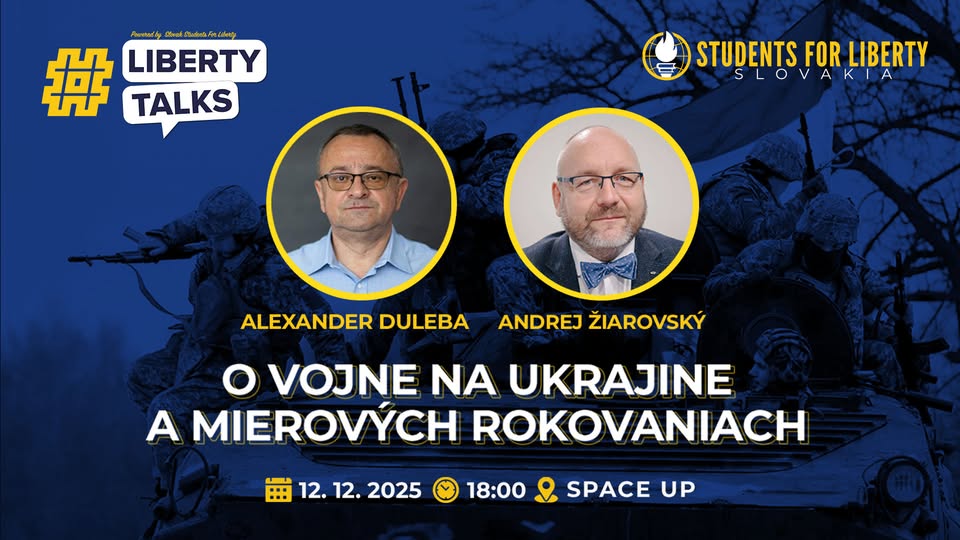 LibertyTalk: O vojne na Ukrajine a mierových rokovaniach