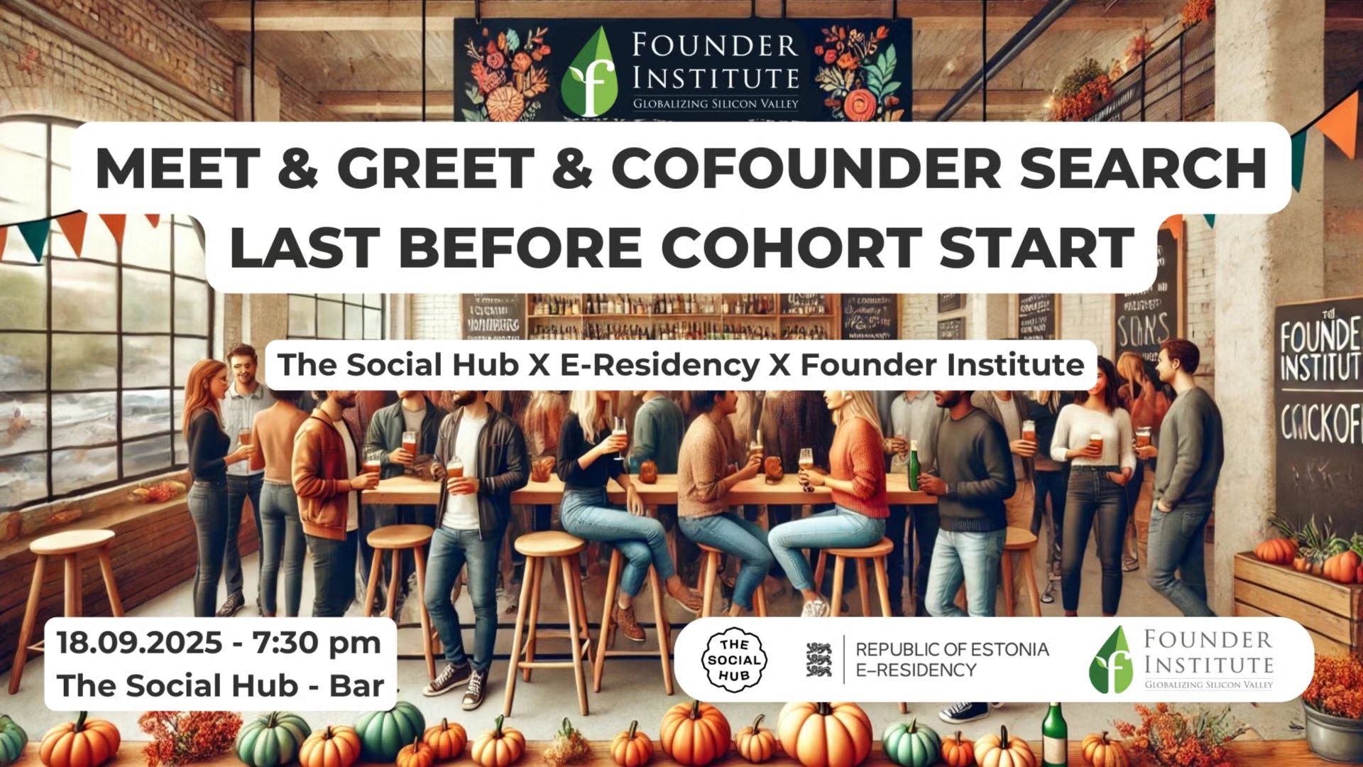 Founder Meet&Greet: In-Person Startup Networking Go Europe Edition!