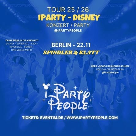 IPartyPeople Berlin Disney Party