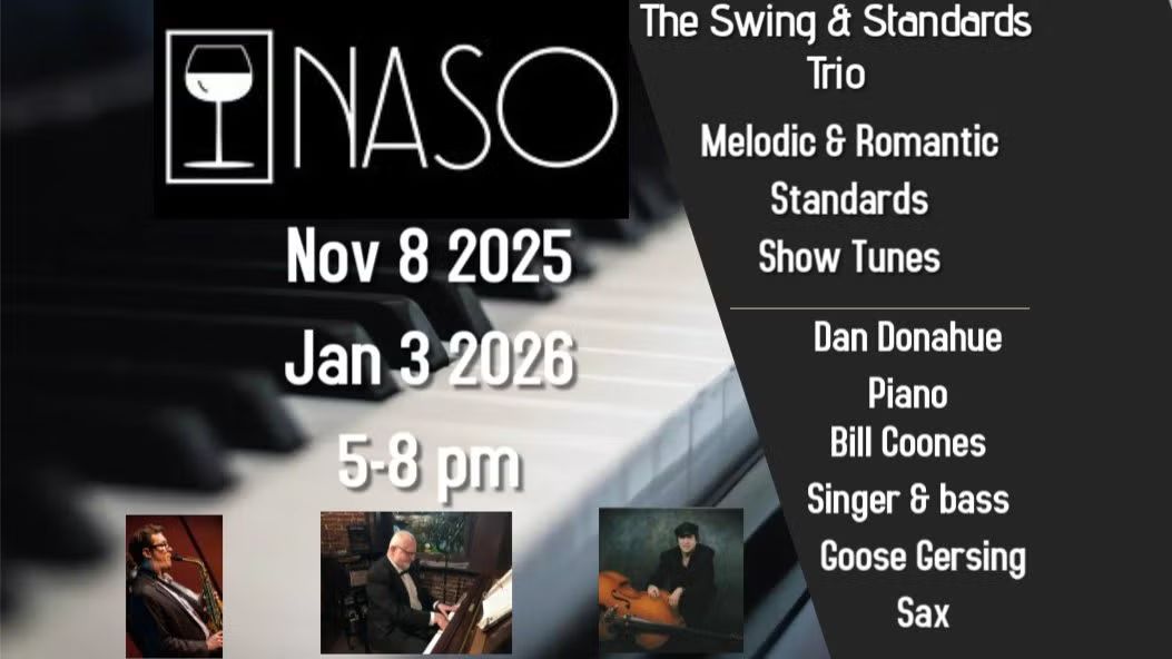 Swing & Standards Trio NASO Wine Bar