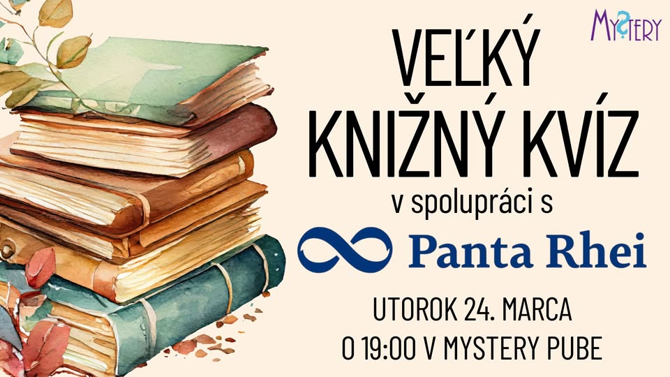 Mystery Veľký knižný kvíz s Panta Rhei