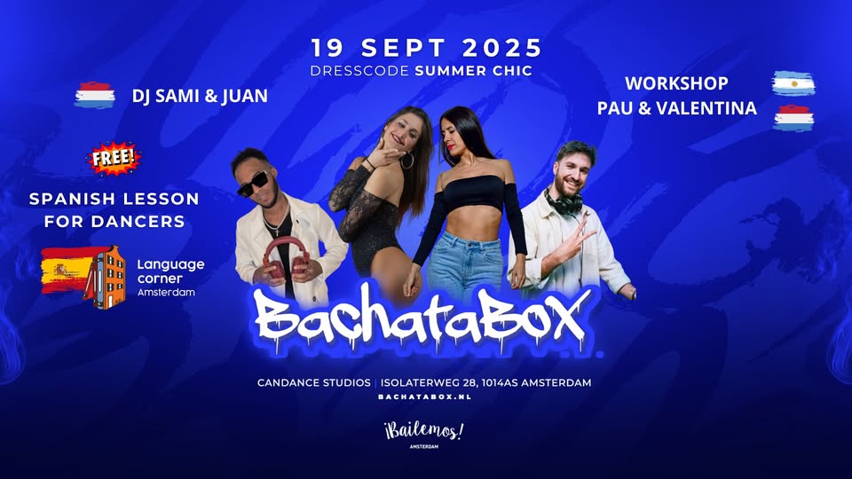 BachataBox Amsterdam September 19