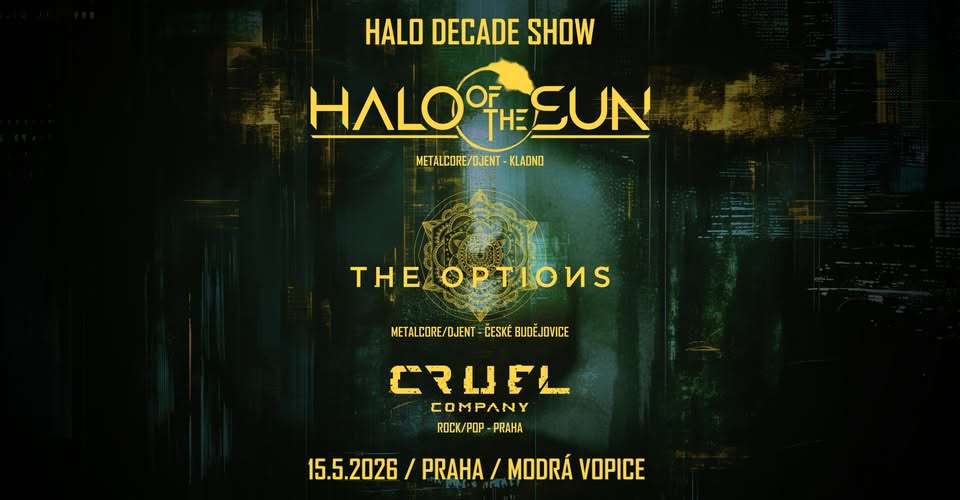 HALO DECADE SHOW - nový termín