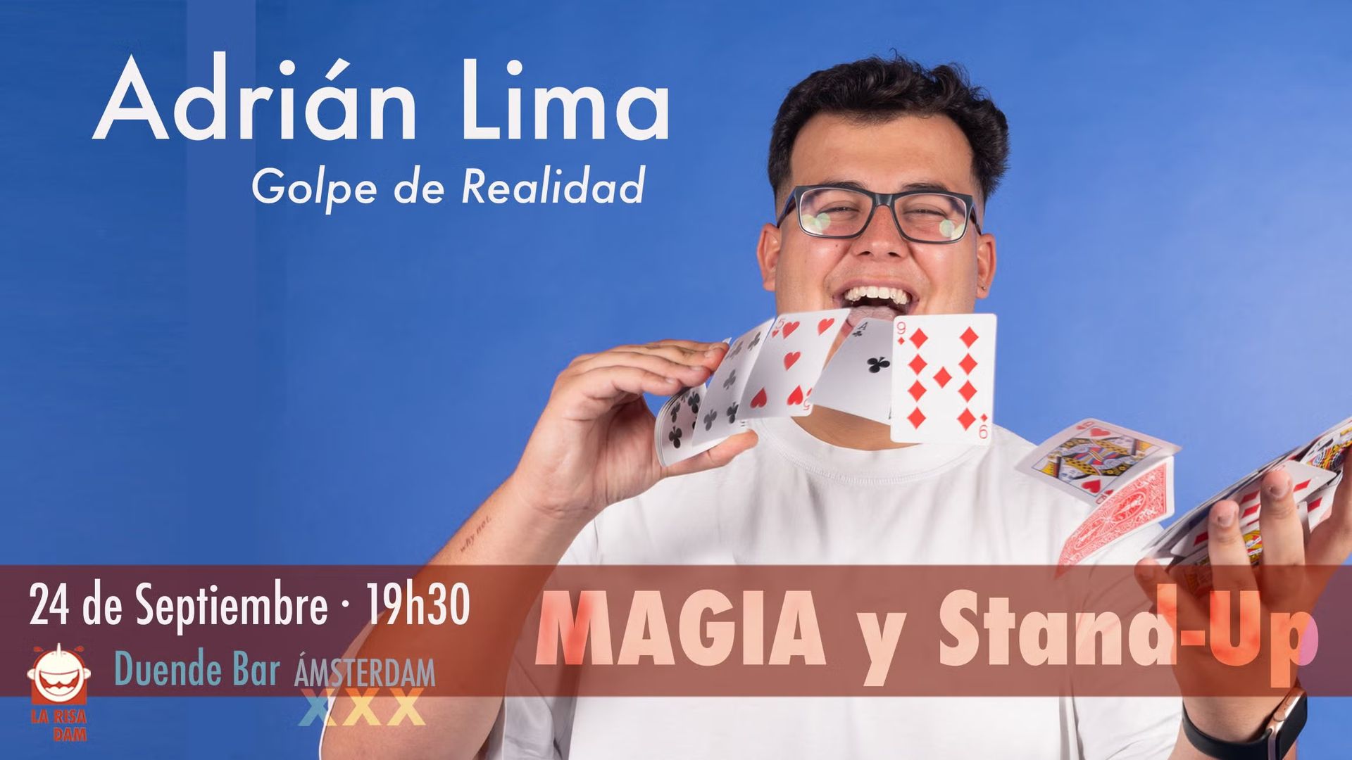 Show de Stand-Up & Magia en EsPaÑoL
