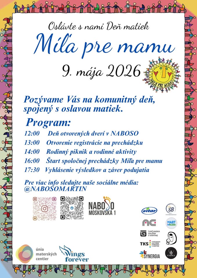 Míľa pre mamu 2026, Martin