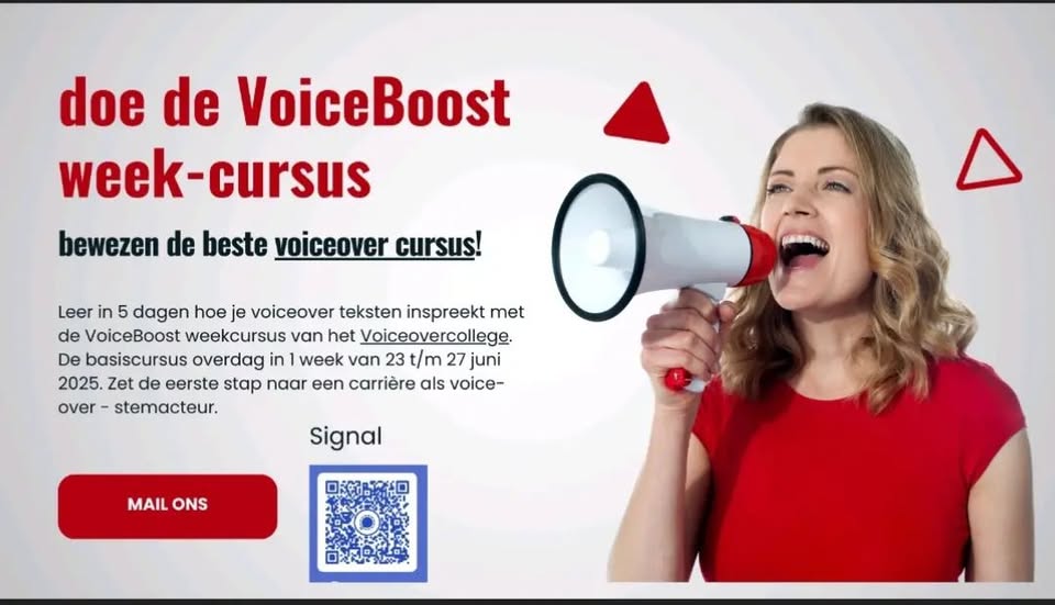VoiceBoost cursus stemacteren