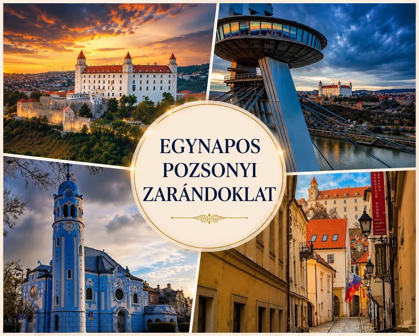 EGYNAPOS SZAKRÁLIS ZARÁNDOKLAT POZSONYBAN ÉS KÖRNYNYÉKÉN