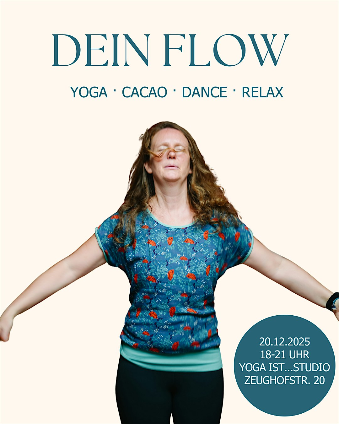 DEIN FLOW - YOGA · CACAO · DANCE · RELAX