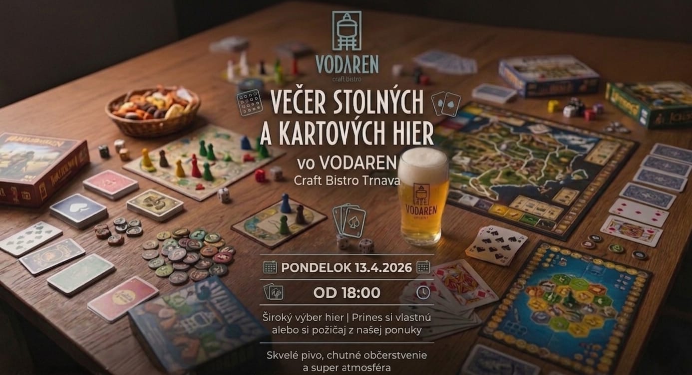Večer stolných a kartových hier