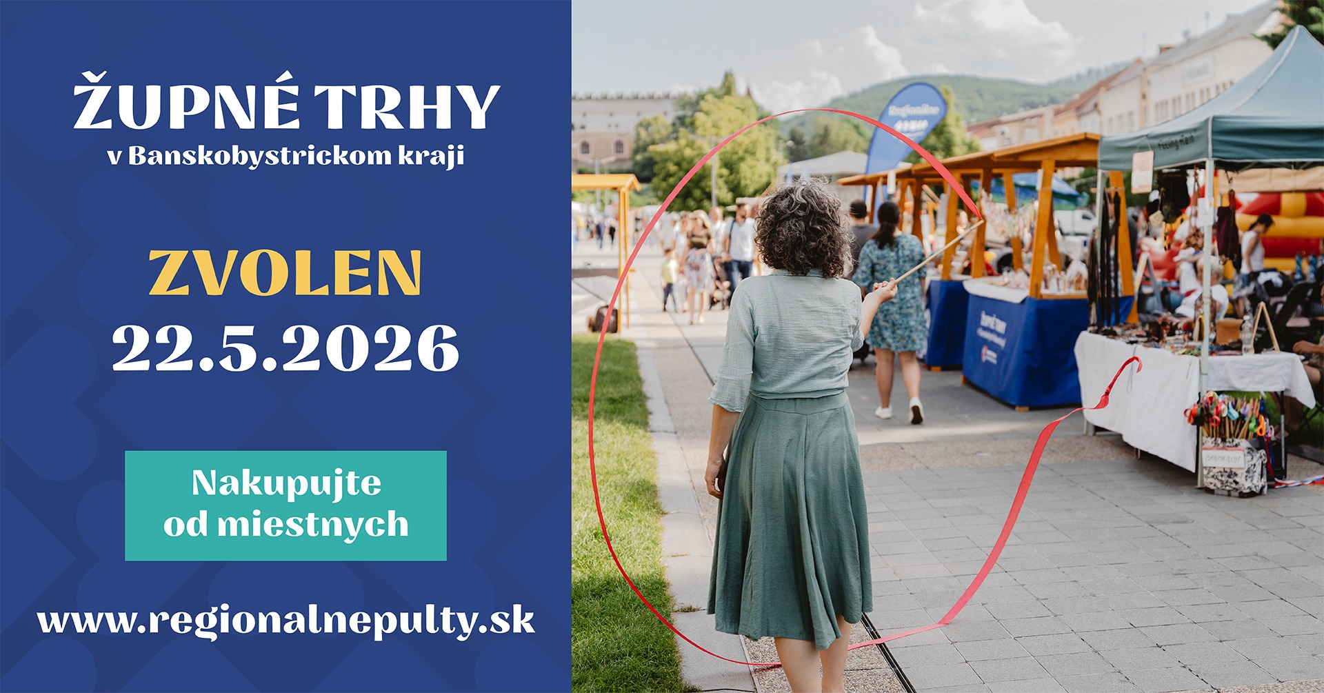 Župné trhy vo Zvolene - 22. máj 2026
