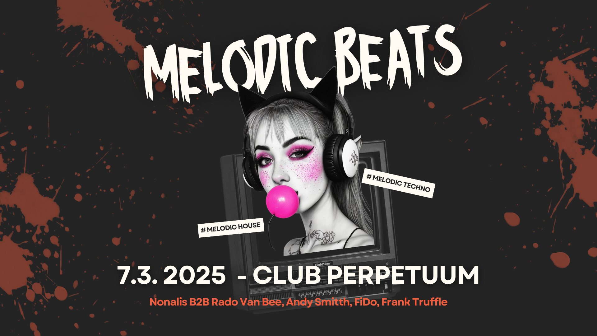 Melodic Beats - club Perpetuum - 7.3.2025