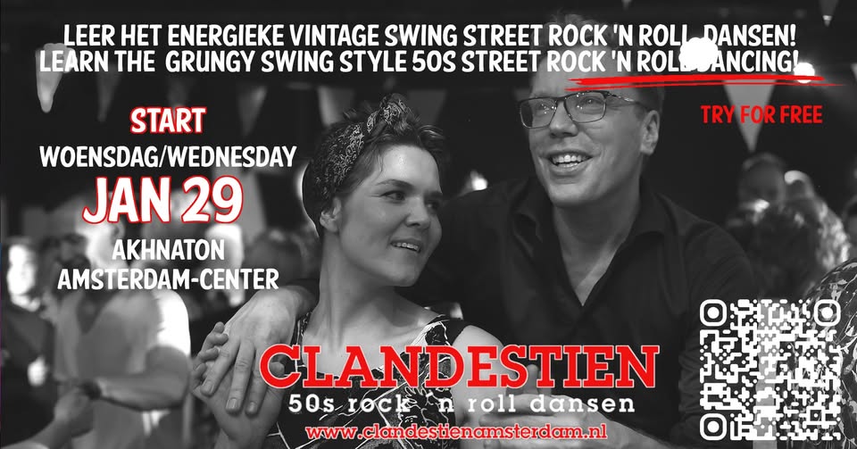 Start Vintage 50's rock 'n roll / boogie / swing dansen/dancing