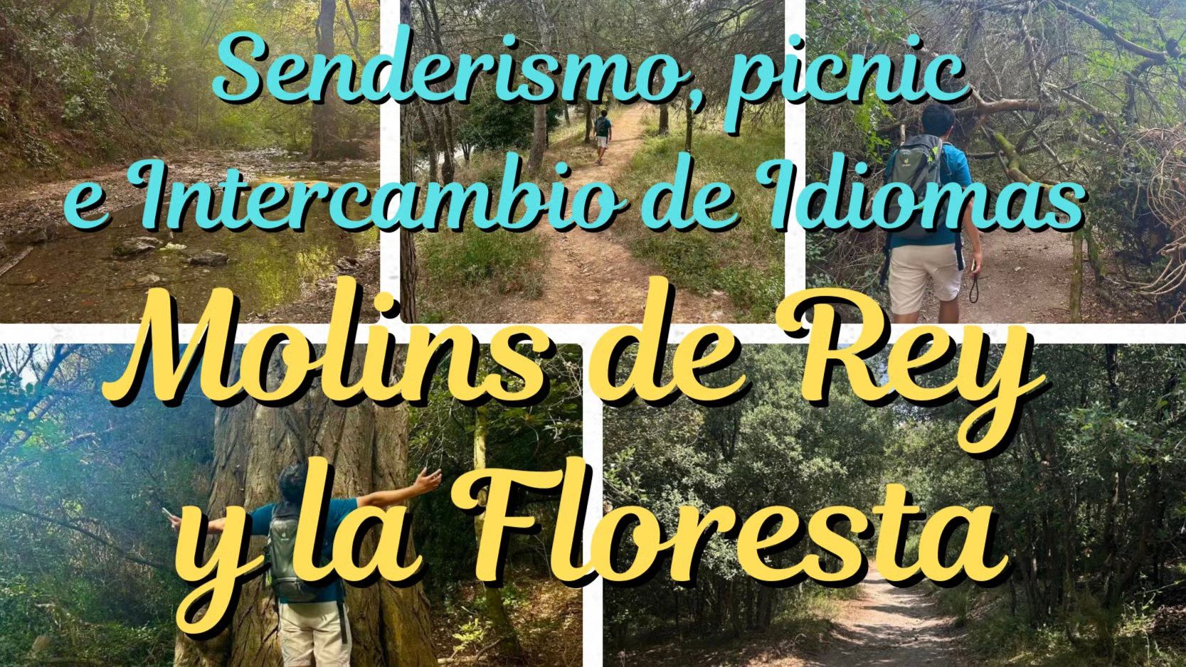 🚶‍♀️🚶Excursion and picnic in Molins de Rey and the forest🏞️