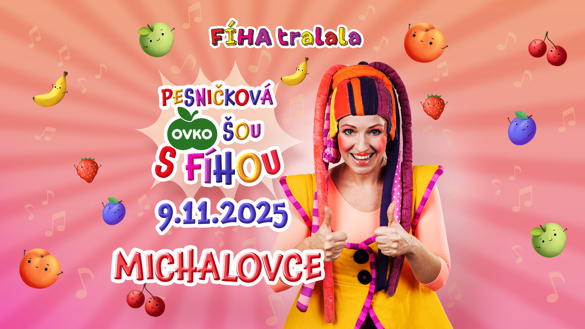 FÍHA tralala - Pesničková OVKO šou s Fíhou - Michalovce