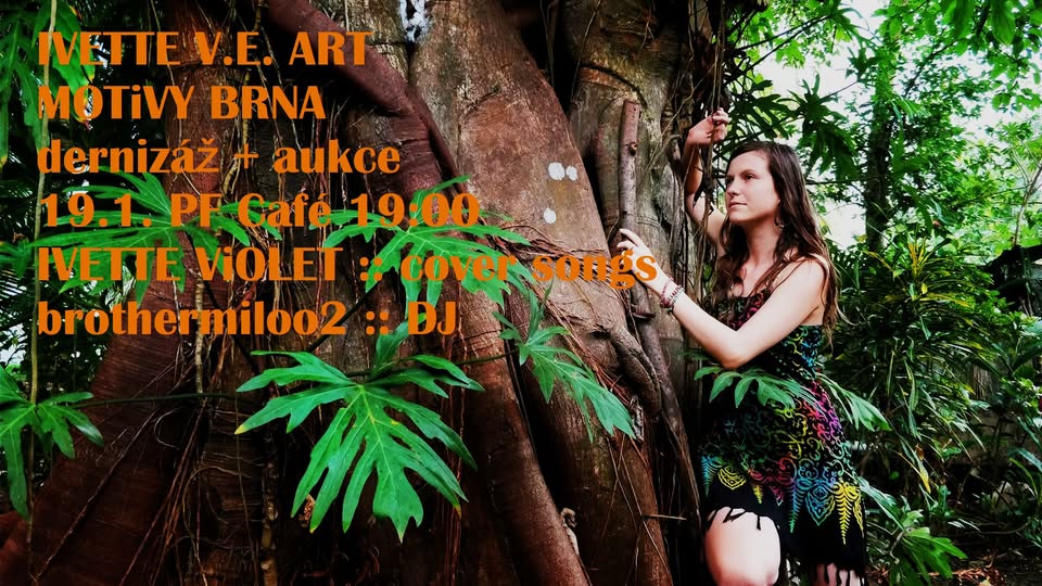 IVETTE V.E. ART - Motivy Brna :: dernisáž + aukce + hudba