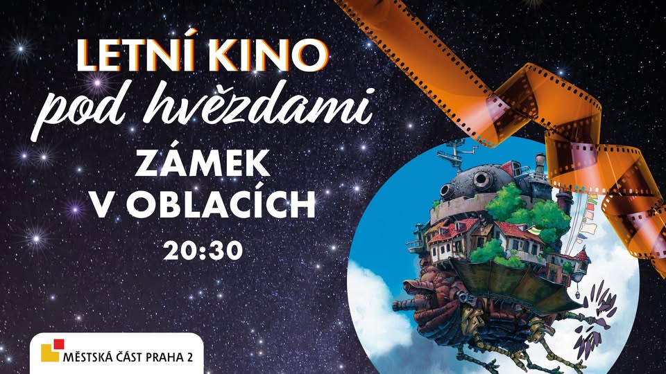 Letní kino pod hvězdami 2026: Zámek v oblacích