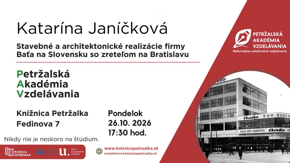 Katarína Janíčková: Stavebné a architektonické realizácie firmy Baťa