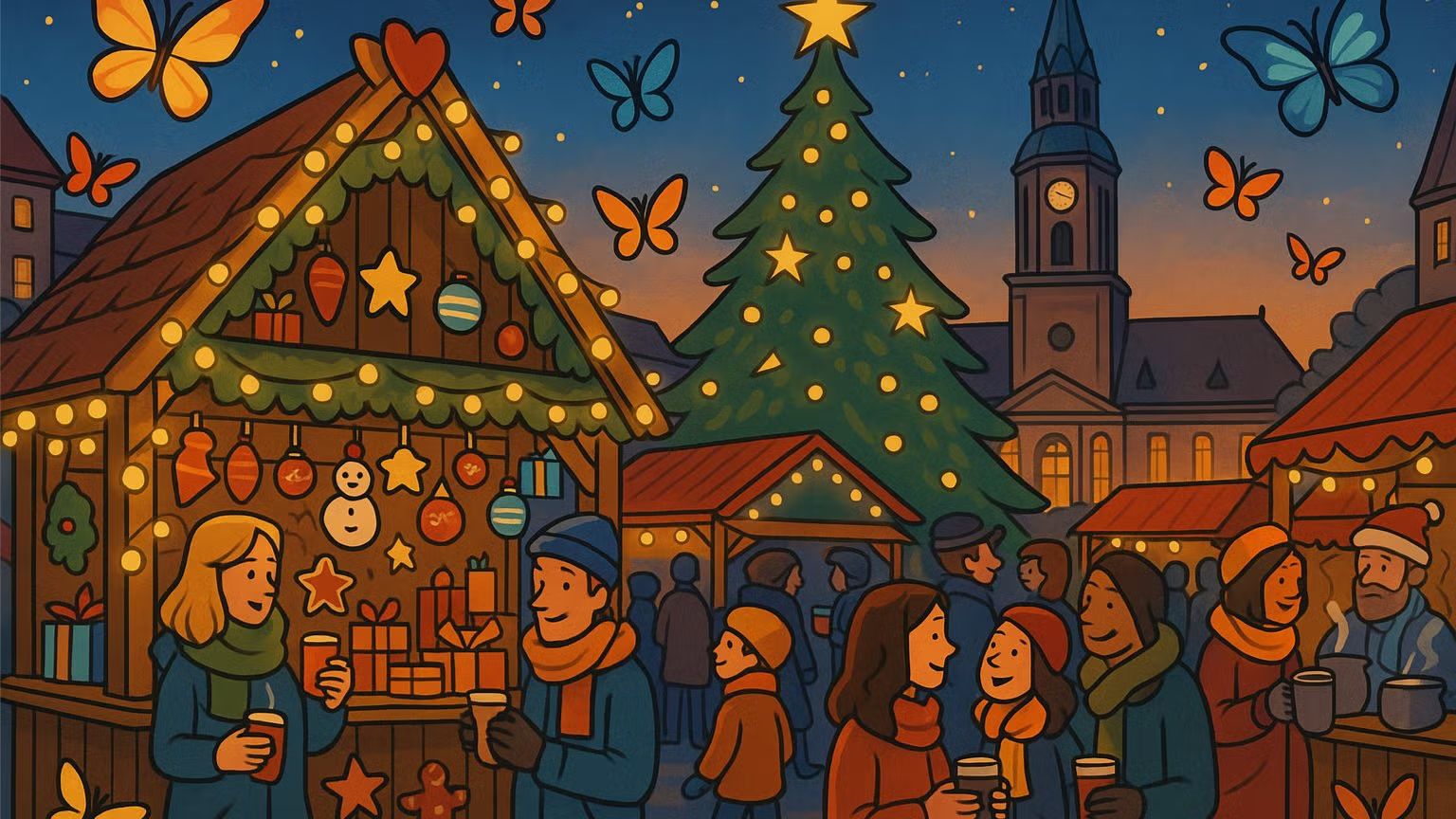 Christmas Market Old City Spandau - Social Butterfly Club 🦋
