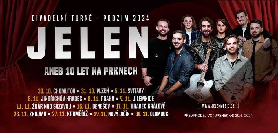 Jelen | Benešov | Divadelní turné - podzim 2024