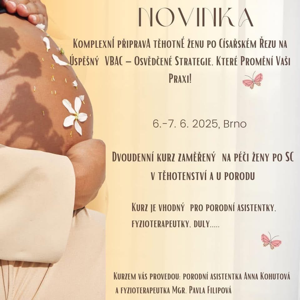 Komplexní příprava těhotné ženy na VBAC – Brno