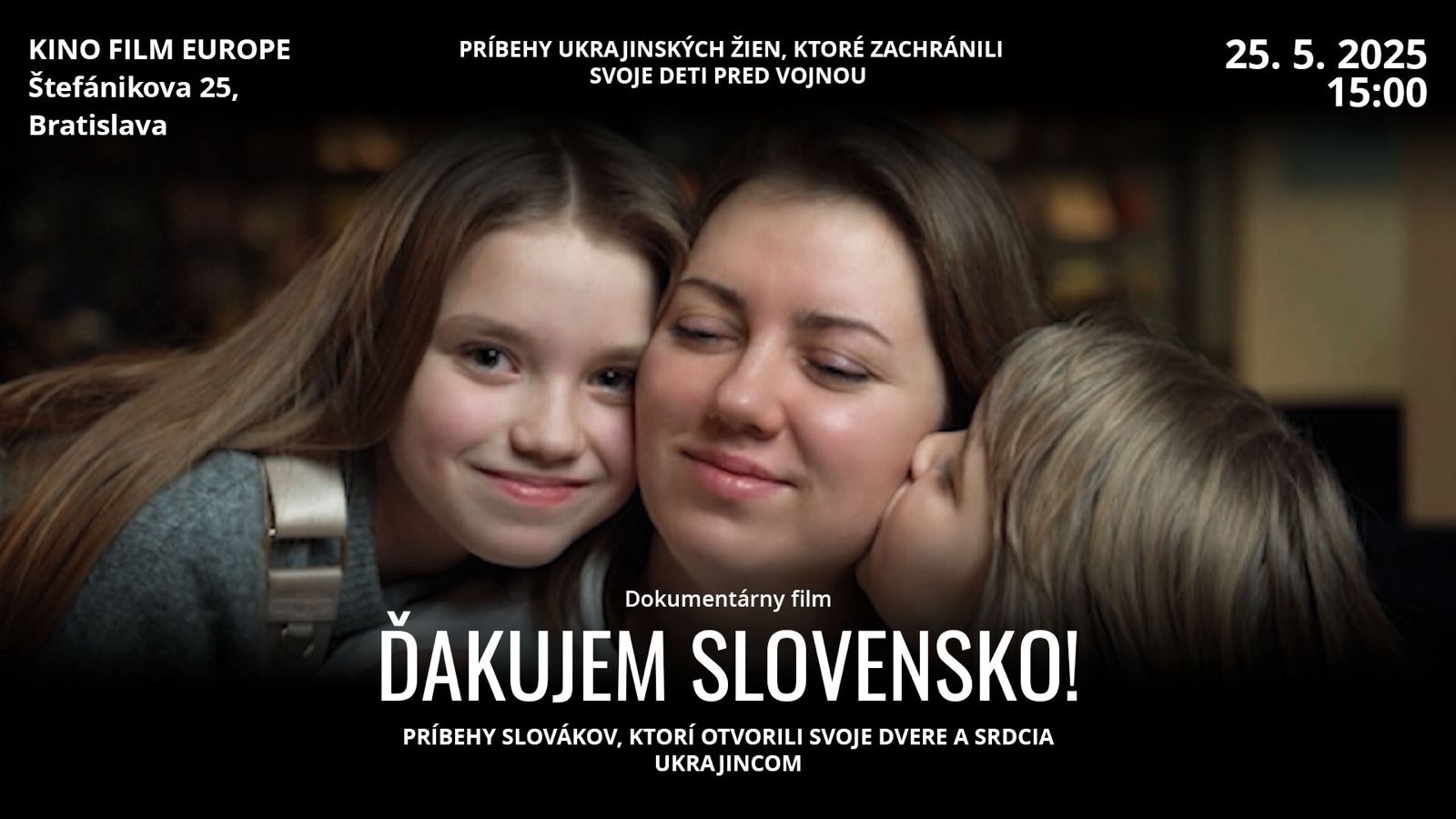 "Ďakujem slivesko!"                                              "I tell you thank you, Slovakia!"
