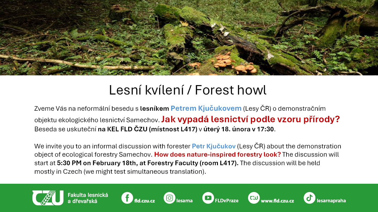 Lesní Kvílení_ FOREST HOWL