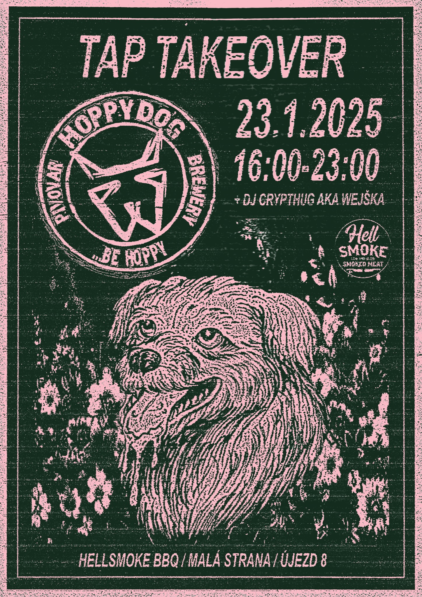 Pivovar HoppyDog — Tap Takeover w/ Hell Smoke BBQ