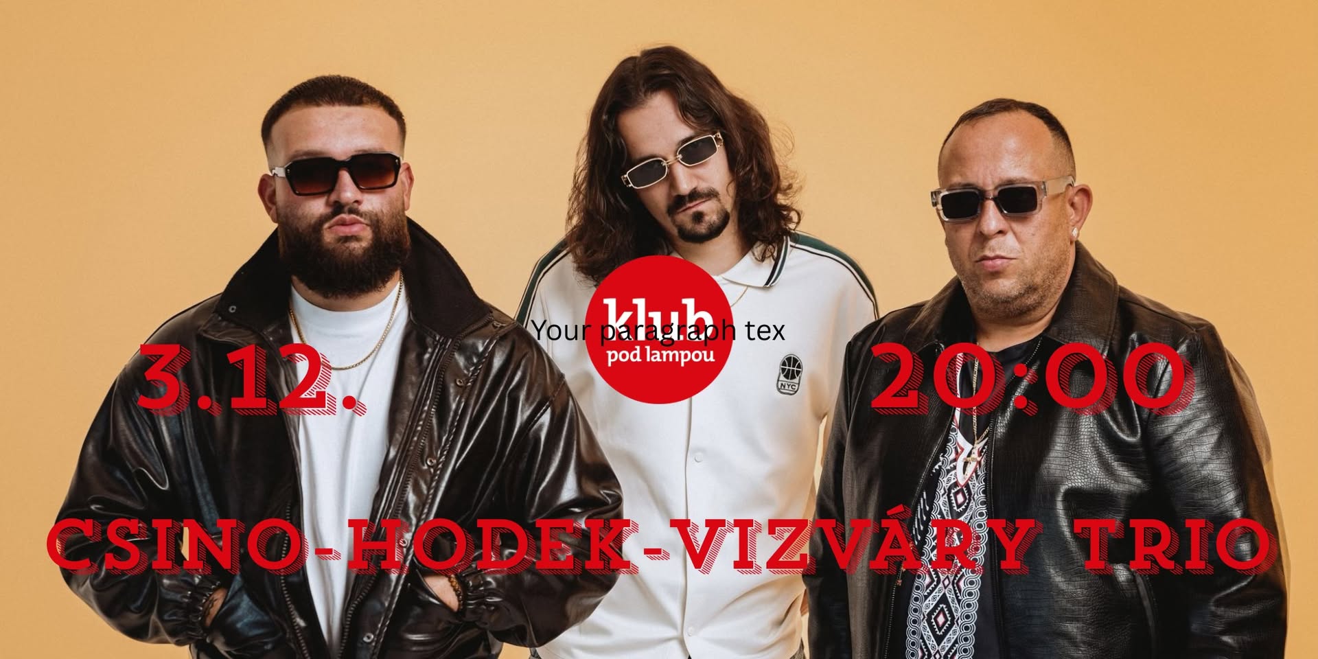 Csino–Hodek–Vizváry Trio v .klube pod lampou!