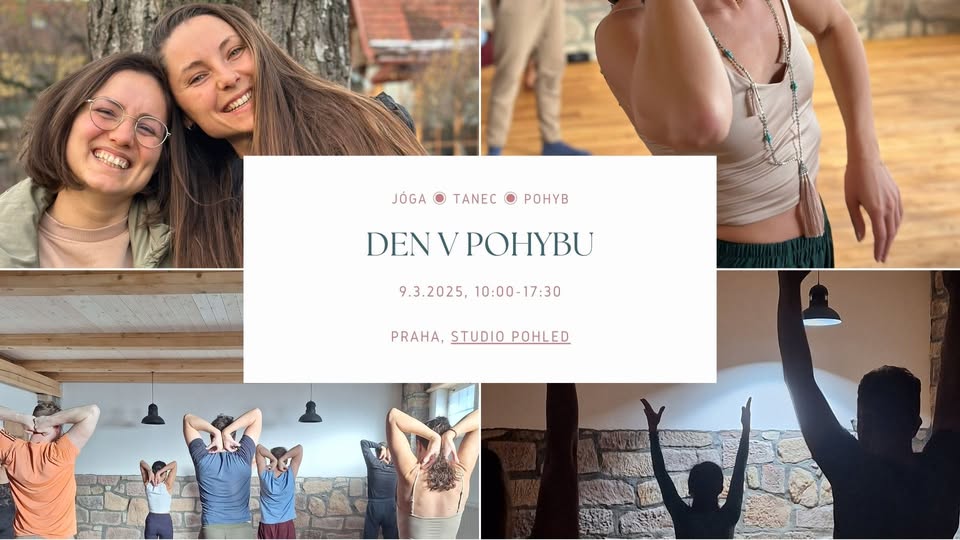 Den v pohybu – jóga & tanec v Praze