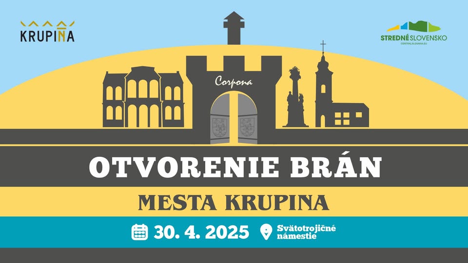 Otvorenie brán mesta Krupina