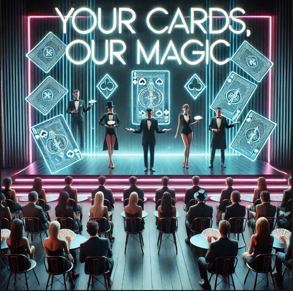 Your Cards, Our Magic Show