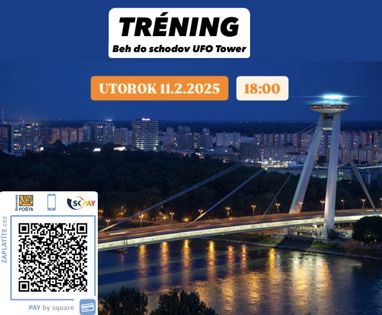 Towerrunning tréning v UFO Tower - FEBRUÁR 🫵💯