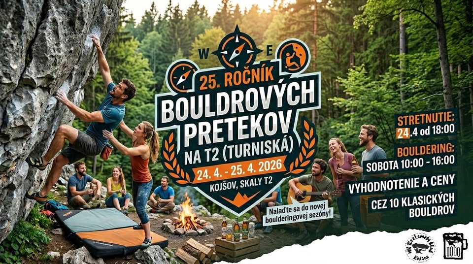 Bouldrové preteky na skalách T2