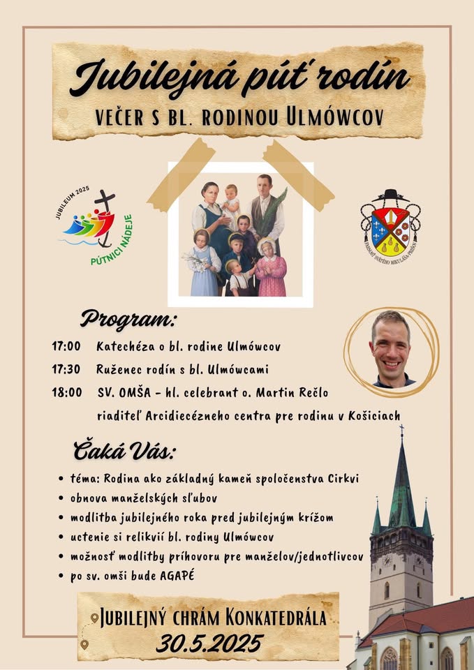 Jubilejná púť rodín