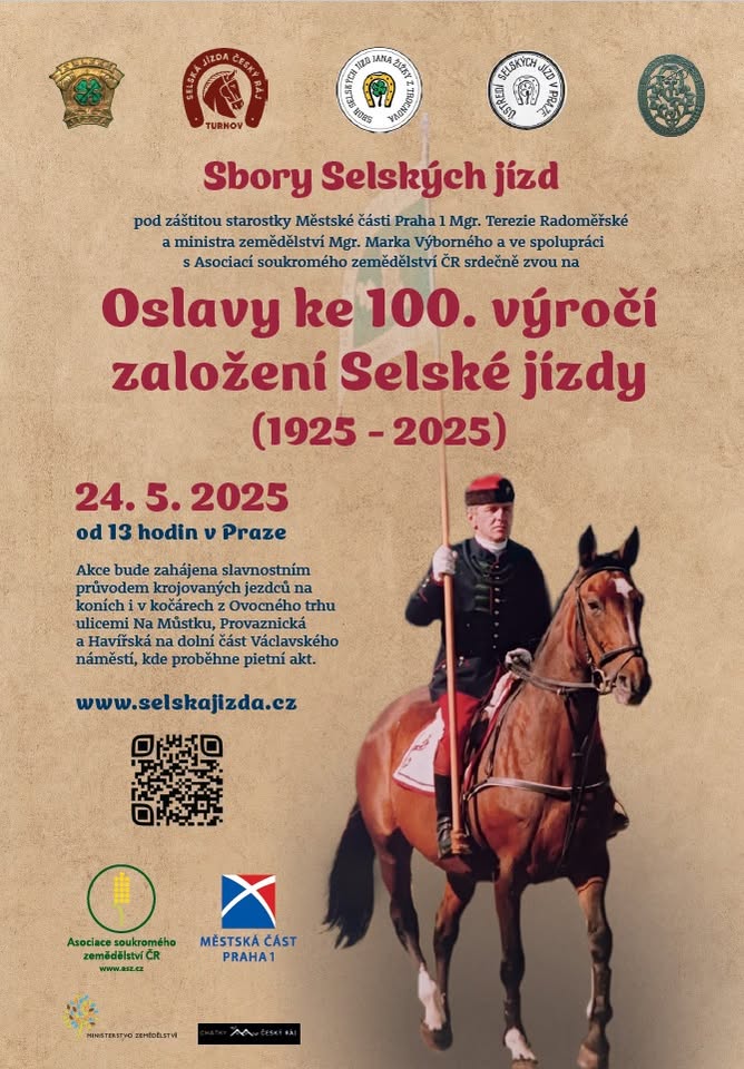 Oslavy je 100. výročí založení SELSKÉ JÍZDY