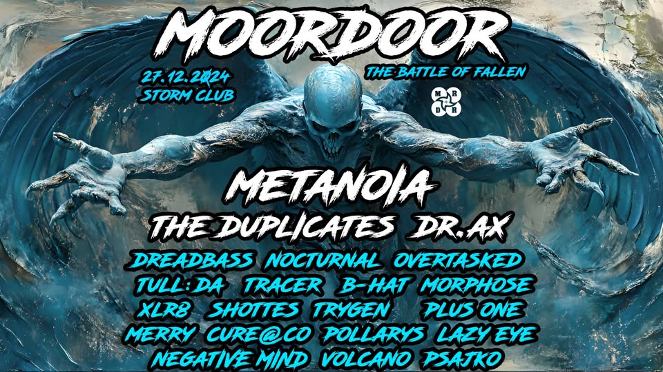 Moordoor  - The Battle of Fallen w/ METANOIA /SLO/ | 27.12.24 | Storm Club Prague