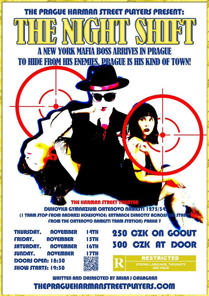 The Night Shift! An English Language Fish Out of Water Crime Based Prague Comedy!