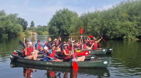 Canoe & Camping along the River Wye - 1 (BBQ, Marshmallows & Campfire incl)