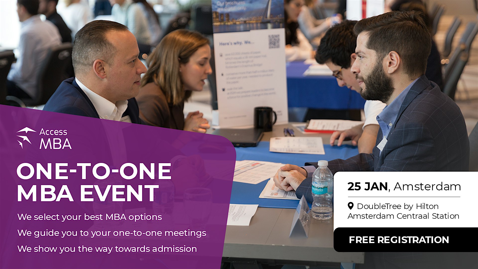 Access MBA in Amsterdam, 25 January - Boost your Career with an MBA!