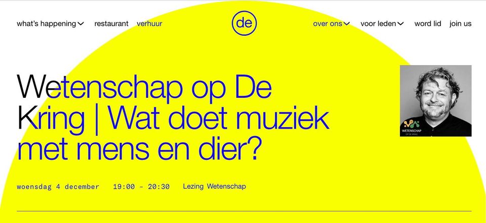 Wij zijn muzikale dieren (De Kring)