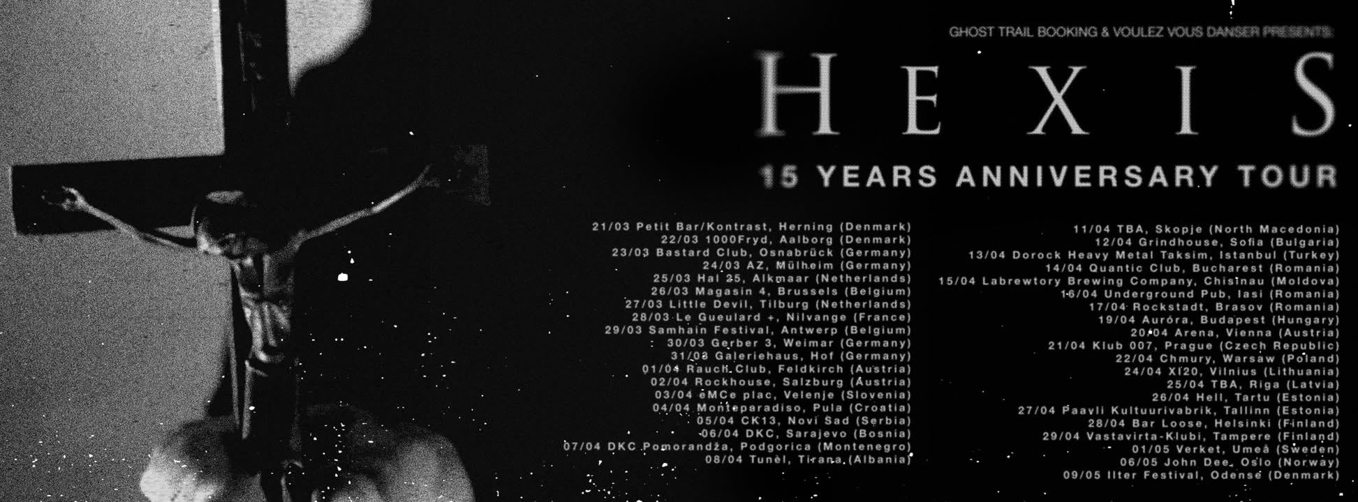 HEXIS (DK) + VERRAT (AUT) - 15 Years Anniversary Tour